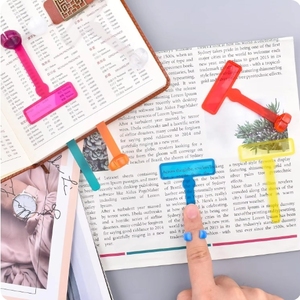 Herramientas para la Dislexia para Niños, Tiras de Lectura Guiadas por el Dedo con Anillos para los Dedos, Marcadores de Lectura con Resaltador - Product Image 6