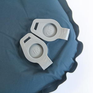 Cắm trại ngoài trời đơn đấm tự động Đệm bơm hơi nệm Nylon Bìa dày thiết kế ăn trưa phá vỡ xe núi sử dụng - Product Image 4