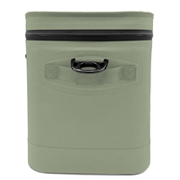 Top vente 16 peut Portable doux refroidisseur isolé doux face sac isotherme plage refroidisseur