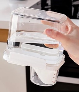RTS Hot Sale Hot Sale 1.1/1.8/2.3L Food <strong>Storage</strong> Container Transparent Airtight Food <strong>Storage</strong> Container Set <strong>Bins</strong> <strong>Lid</strong> <strong>Storage</strong> - Product Image 2