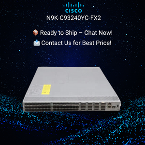 สวิตช์แกนกลาง Nexus 9300 ซีรีส์ รุ่น N9K-C93240YC-FX2 48x25G + 12x100G QSFP ชั้น 3 พร้อมการรับประกัน 1 ปี รองรับ SNMP พร้อมจัดส่ง - Product Image 3