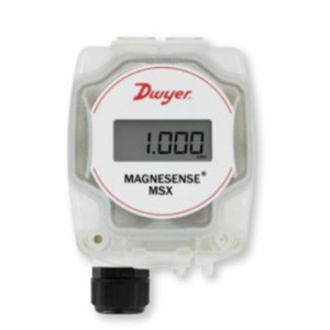 Transmisor de Presión Diferencial Dwyer Magnesense MSX con Pantalla LCD, Rango de 1 pulgada H2O, MSX S12 PA - Product Image 1