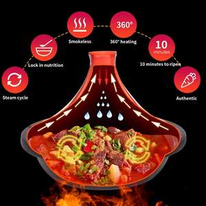 Tagine Marroquí de <span class=keywords><strong>Pollo</strong></span>, Tagine Marroquí de Pescado con Jengibre - Product Image 6