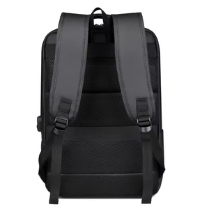 Sac à dos d'ordinateur portable unisexe personnalisé avec logo, durable, imperméable, multifonctionnel, pour étudiants, pour les voyages courts, avec port USB - Product Image 4