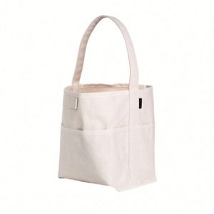 Sac fourre-tout en toile de coton naturel à bandoulière unique, personnalisable avec logo, vente chaude - Product Image 1