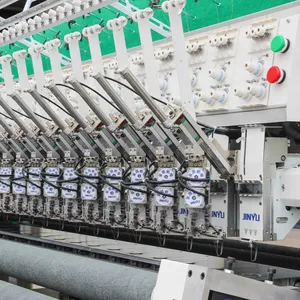 2022 new model latest product JINYU Q129 Quilting Embroidery Machine with dual sequins