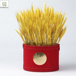<span class=keywords><strong>Bouquet</strong></span> de blé épi de blé séché artificiel préservé en gros 100 pcs/Lot pour la décoration intérieure pour Noël Saint Valentin - Product Image 1