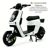 Promotion : Moto électrique cargo 48V/60V avec moteur brushless 1000W, double porte-bagages, pour livraison de repas et coursiers