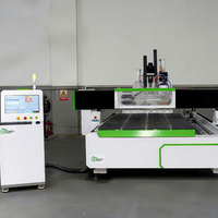 Machine de gravure CNC à double broche automatisée avec pompe pour la sculpture sur bois et les panneaux décoratifs - Prix compétitif