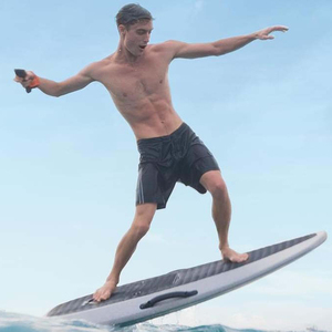 Tabla de Surf Eléctrica Hidroala de 6000W en Material EPP, Velocidad Máxima 35km/h, Tiempo de Autonomía 85 Minutos, Color Gris Metálico, en Venta - Product Image 6