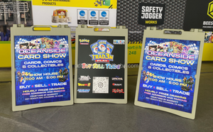 Tùy chỉnh Trắng nhựa a-board Poster chủ giá rẻ khung quảng cáo cho vỉa hè dấu hiệu - Product Image 2