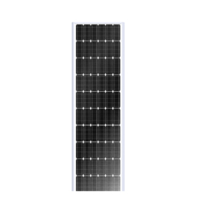 100W ad alta luminosità tutto in uno lampione solare nuova lampada solare di lancio con sensori di movimento da 8 a 10m di installazione - Product Image 4