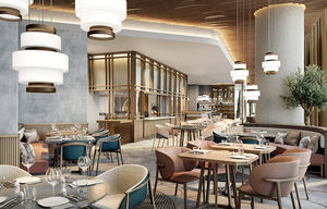 豪华现代酒店卧室家具套装，定制尺寸，适用于五星级酒店项目，全套酒店客房套件，中国供应商 - Product Image 4