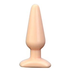 Plug Anale Grande a Basso Prezzo, Giocattoli Sessuali, Butt Plug, Giocattoli Anali, Plug Anali in PVC Color Carne per Principianti - Product Image 1