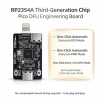 Placa Pico DFU RP2354A con Chip de Tercera Generación, Modo USBHub PWND Automático con un Clic, Reparación de Firmware para Dispositivos Móviles de la Serie IP