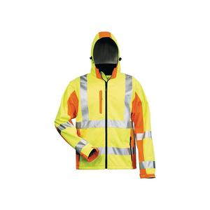 Elysee Veste softshell haute visibilité JIM taille L jaune/orange 100% PES - Product Image 1