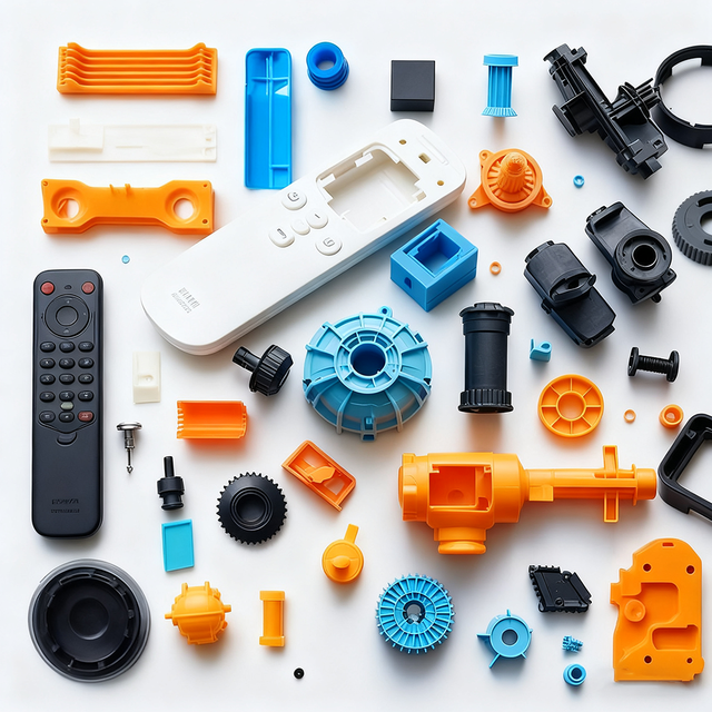Manufacturer Custom Injection Molded Plastic Parts for Electronics Silicone Rubber