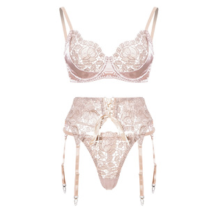 Nuevo Producto, Ropa Interior Femenina de Lujo con Bordado, Conjunto de Lencería Sexy y Tentador - Product Image 6