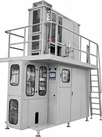 Machine d'emballage de briques haute vitesse 500 ml pour le remplissage aseptique de lait et de jus, 3600 paquets par heure en Asie du Sud-Est