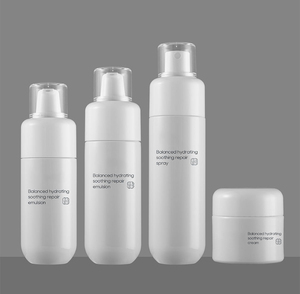 Tùy Chỉnh Mỹ Phẩm Kem Jar Set Nhựa <span class=keywords><strong>100</strong></span> 120 <span class=keywords><strong>150Ml</strong></span> Rõ Ràng Mực Trên Khuôn Mặt Sương Phun Sang Trọng Cơ Thể Kem Dưỡng Da Bao Bì Chai - Product Image 3