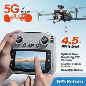 Dron Plegable K19MAX de Plástico con GPS, Sin Escobillas, para Principiantes, Fotografía Aérea 4K, Control Remoto de 700m, Giroscopio de 6 Ejes, con Detección de Obstáculos - Product Image 2