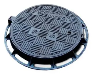 Duttile del Ferro Manhole Cover Fatta di Duttile del Ferro 500-7, 600-3 duttile del Ferro Manhole Cover e Telaio B125