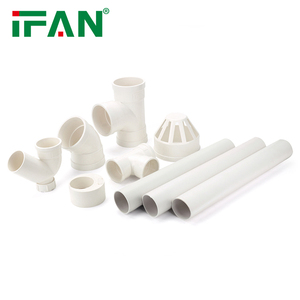 IFANPlus sortie d'usine ASTM D2665 connecteur de tuyau en plastique Joint en Pvc pour raccords blancs de Drainage UPVC 1 ''-6'' - Product Image 2