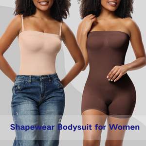 <strong>Strapless</strong> Shapewear Bodysuit Butt Lifter <strong>Body</strong> <strong>Shaper</strong> Women Under Dress Tummy <strong>Control</strong> Full <strong>Body</strong> Shapewear - Product Image 2