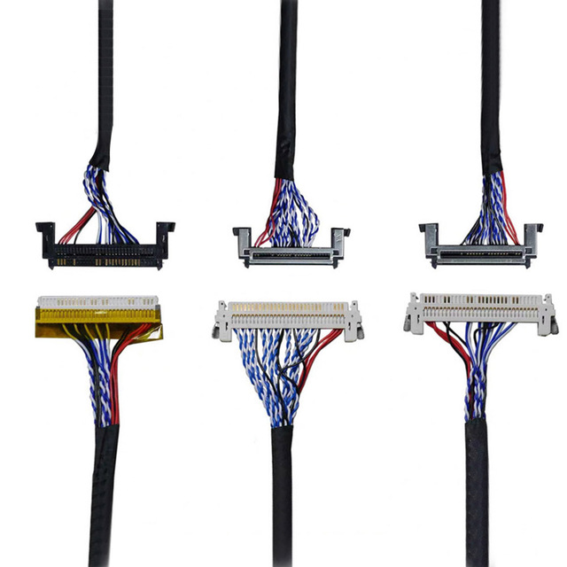 HD LCD Cable, LED Video Cable, FI-30X LCD LVDS Cable, Custom Wiring Harness
