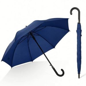Silkfly Auto Open Wooden J Stick Handle <b>Windproof</b> Unbreakable Wedding Fast Drying Rain <b>Umbrella</b> Promotion Gift - Product Image 3