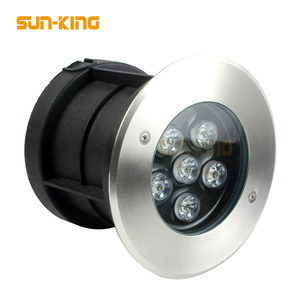 Ip67 bianco caldo blu 3000K footpath messo rotondo cortile terra lampada 3W 6W 9W in-ground led sulla luce - Product Image 2