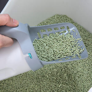 Pelle à litière en plastique pour chat avec sacs à ordures supplémentaires pelle à litière Portable avec support pelle à litière et système d'élimination de la litière en un - Product Image 4