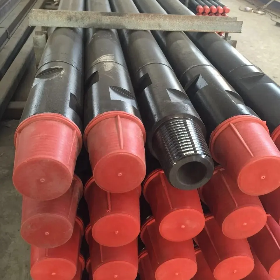 DTH tool drill pipe water well rock drill rod drilling pipe with API thread connection