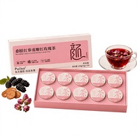 Thé Herbal au Ginseng Rouge de Mûrier, Rose, Sucre Roux, Dattes Rouges, Astragale, Baies de Goji – Petite Boîte – OEM Marque Privée – Thé Bien-être