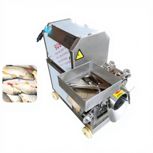 Machine automatique à déboner la viande de petits poissons, acier inoxydable 304, broyeur et extracteur de poisson haute efficacité - Product Image 1