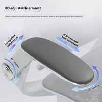 Chaise d'ordinateur ergonomique Xiaoyao Chaise de bureau moderne Dossier confortable Protection de la taille Caractéristiques spéciales E-Sports pour le bureau