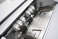 Anycut ZKSTD350 Cortadora de Etiquetas Digital Automática de Alta Productividad 2 en 1 con Corte Completo para Pegatinas Adhesivas, Papel/Cartón