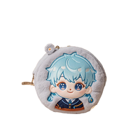 Boneka Plush Desain Kustom Bordir Kapas PP untuk Gantungan Kunci Boneka Kpop Dompet Koin Plush