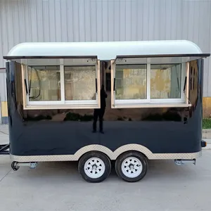 새로운 도착 Foodtruck 모바일 식품 자동차 트레일러 식품 트럭 구매