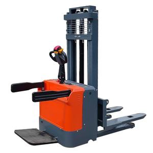 Chariot élévateur électrique avec batterie au lithium pour l'empilage de palettes en entrepôt, l'entreposage, l'usine, l'atelier et la manutention de matériaux en intérieur - Product Image 5