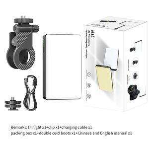 Lumière de remplissage pour <span class=keywords><strong>selfie</strong></span> sur téléphone, pour appareil photo de téléphone, en direct, légère et portable, lumière de vlogging, mini lumière vidéo LED - Product Image 6