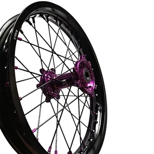 Nouvelles jantes en alliage d'aluminium de 17 pouces pour moto tout-terrain <span class=keywords><strong>KILROY</strong></span>, personnalisées en usine, bicolores, avec garantie d'un an - Product Image 2