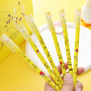 Venta al por mayor Venta caliente lindo creativo Pikachu estilo Neutral Straight Rod Stick Fancy Heat Ink pluma <span class=keywords><strong>borrable</strong></span> para niños - Product Image 4