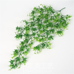 Planta Artificial de Sauce Llorón con Hojas Verdes y Rojas de 100cm-200cm, Decoración Colgante de Pared para Fondo de Transmisión en Vivo - Product Image 4
