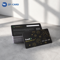 Premium-Qualität PVC RFID NFC Mini-Tag Wasserdichte Kontaktlose Mitgliedschafts-VIP-Karte mit SLE5542 Chip 256 Byte
