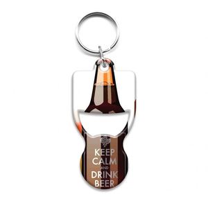 Porte-clés réutilisable pour jetons de chariot, décapsuleur, avec logo 4 couleurs par sublimation, Allemagne Canada - Product Image 1