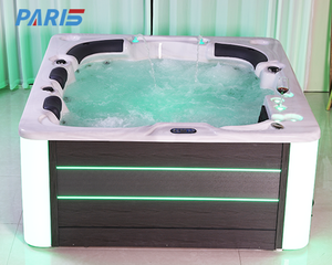 Whirlpool ngoài trời 2.1M New Healthy Hot Bán chi phí-hiệu quả giá <span class=keywords><strong>Spa</strong></span> bồn tắm với ánh sáng & massage nước máy bay phản lực xoáy bồn tắm - Product Image 2
