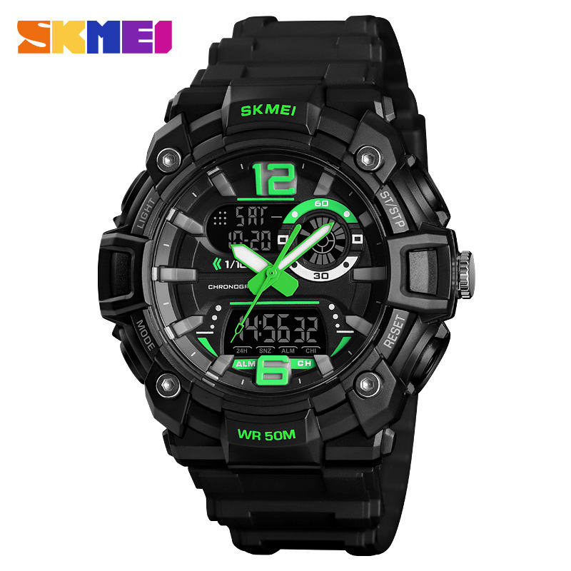 SKMEI 1529 Men's Watch Digital Sport Fashion Dual Display