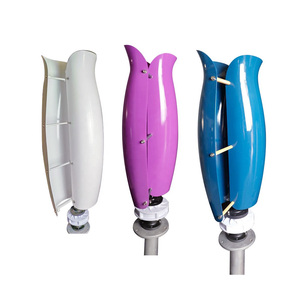 Elege Wind Silent Tulip Flower, Generador de Energía Eólica de Eje Vertical para el Hogar, 1000W 500W 800W 12V 24V, Sistema de Generación de Energía Aérea Fuera de la Red El-tuli - Product Image 2