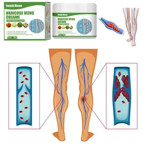 South Moon Private Logo Crema para venas varicosas Efectivo 30g Flebitis Araña Dolor Calmante Angitis Eliminación Ungüento - Product Image 2